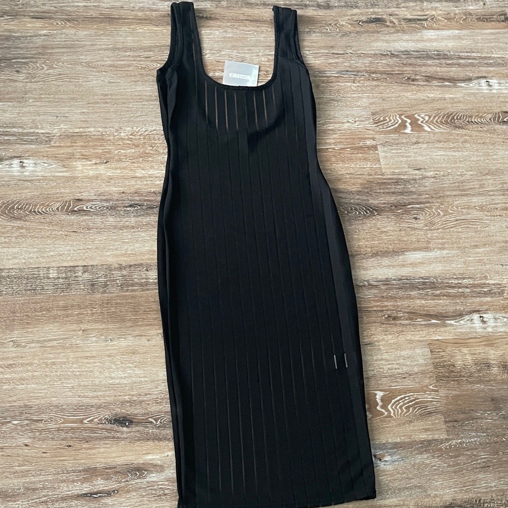 Missguided Black Dress